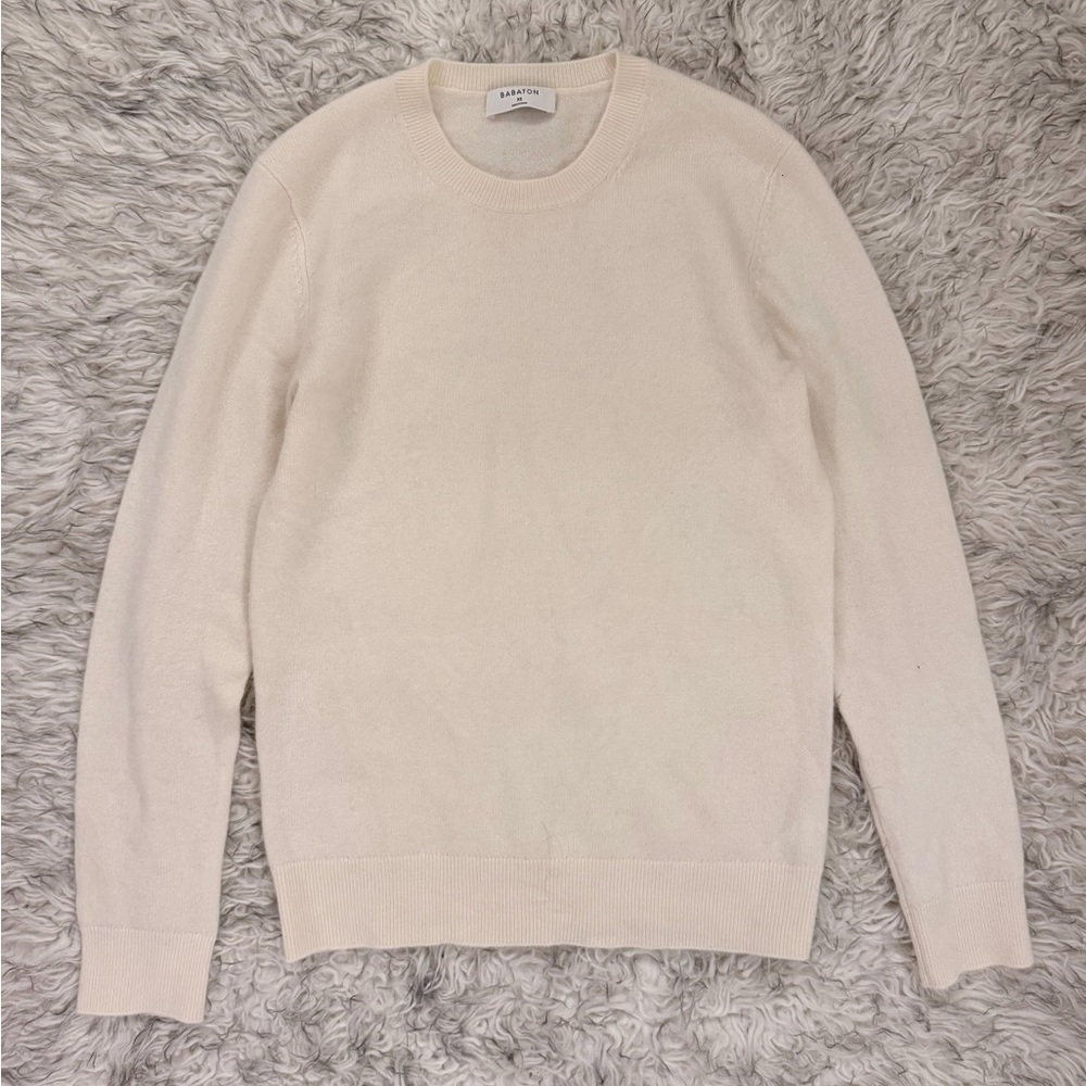 Babaton ‘Quarterly’ Cashmere Sweater - Light Birch